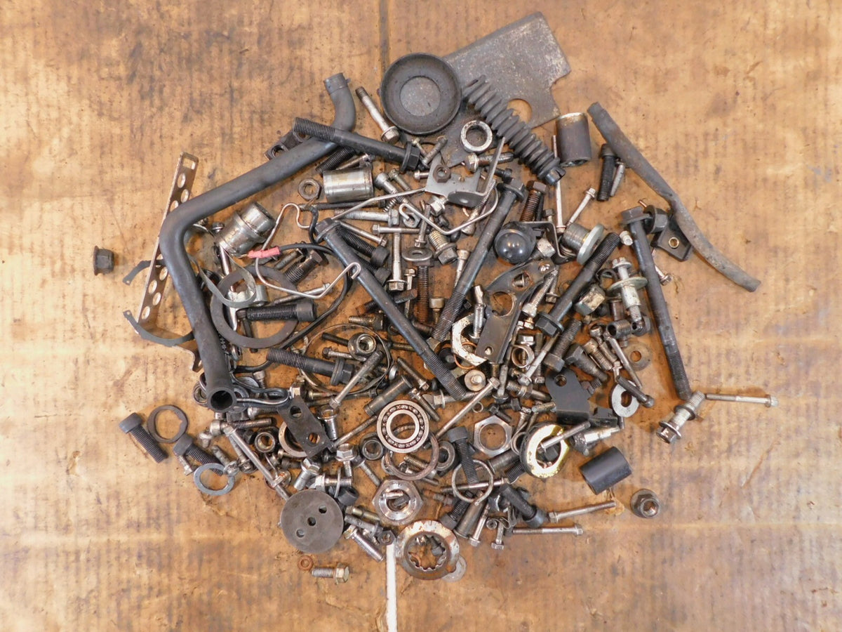 2004 Triumph America Miscellaneous Misc Body Nuts Bolts & Brackets Parts Box Lot - C3 Cycle