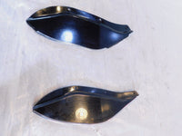 Harley Davidson Touring Electra Glide Street Glide Black Fairing Air Deflectors - C3 Cycle