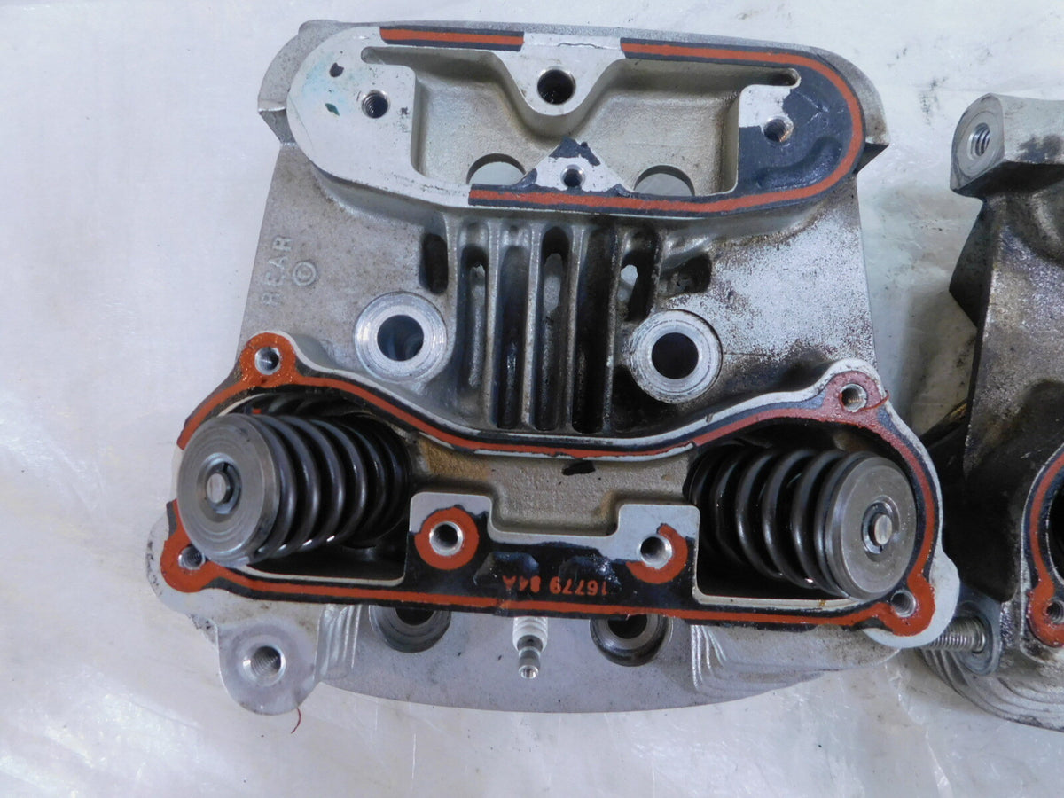 Harley Davidson Sportster 883 Cylinder Heads w/ Valves 16662-86B & 16663-86B - C3 Cycle