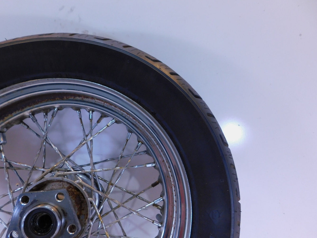 Harley Davidson FXSB Low Rider FXEF Super Glide Fat Bob Laced Rear Wheel Rim - C3 Cycle