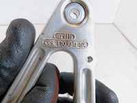 2000-2003 Aprilia SL1000 Falco Front Silver Left/Right Footrest Foot Peg Mounts - C3 Cycle