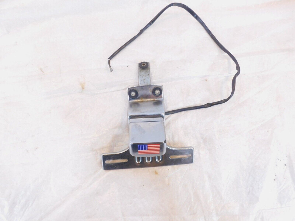 Suzuki Intruder 750 800 VS800 Rear Fender License Plate Light & Mount Bracket - C3 Cycle