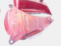 85-90 Harley Davidson Softail FXSTC Custom Left Right Red Fuel Gas Petrol Tanks
