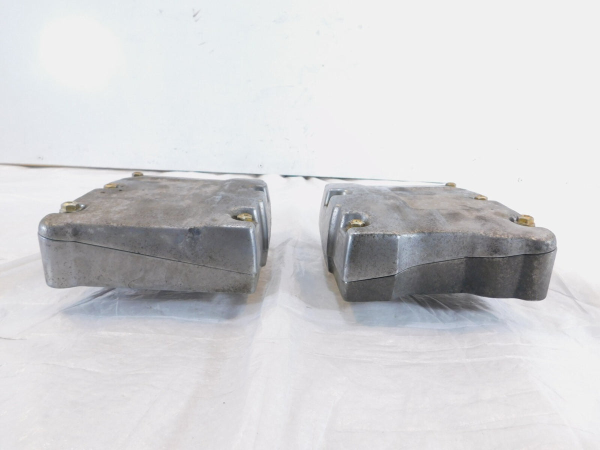 Harley Polished Twin Cam Touring Dyna Softail Cylinder Head Rocker Boxes & Arms - C3 Cycle