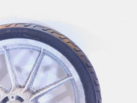 BENT Harley Sportster 883 & FXR Super Glide Dyna 19" Silver Cast Front Wheel Rim - C3 Cycle