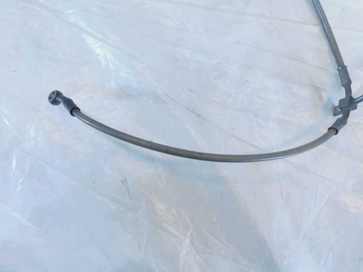 2007-2013 Aprilia Mana 850 NON-ABS Front Wheel Cylinder Caliper Hose Pipe Lines - C3 Cycle