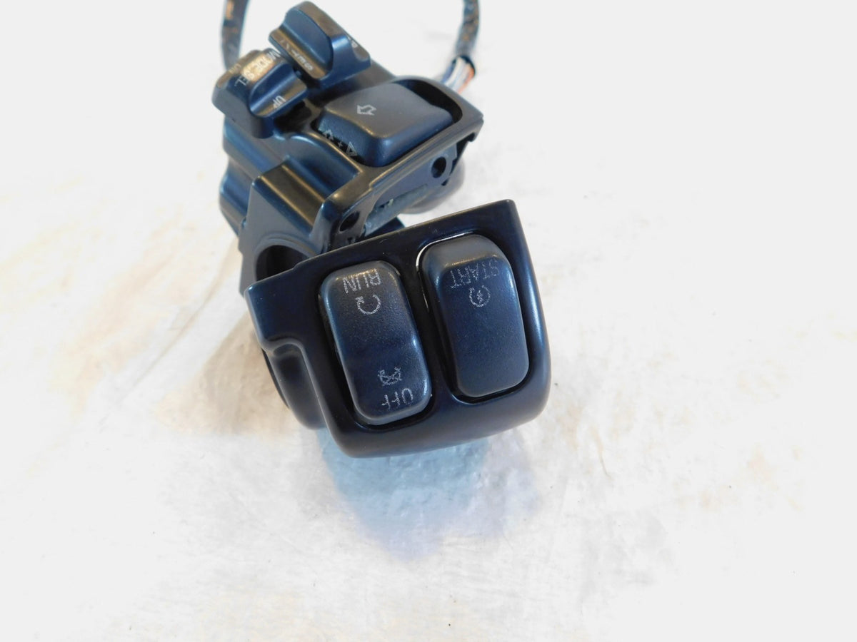 Harley Road King Electra Street Glide Left Handlebar Turn Signal Switch Buttons - C3 Cycle