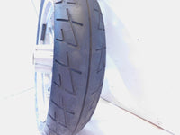 2000 Victory V92 Sport Cruiser Silver 5 Spoke Cast Front Wheel Rim & Tire - C3 Cycle