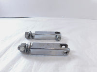 Harley EVO FXR EVO Dyna Chrome Front Highway Footpeg Peg Mount Clevis Brackets - C3 Cycle