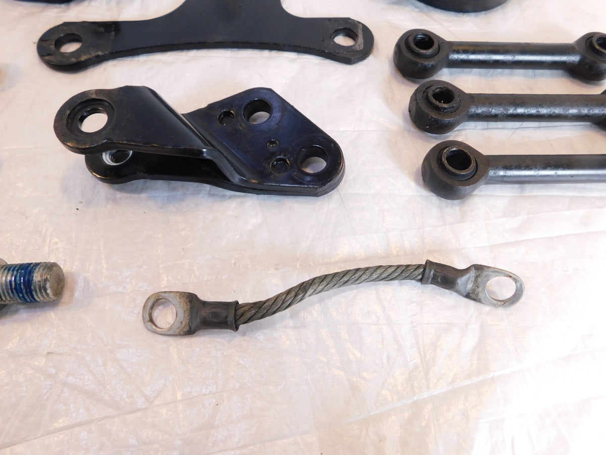 2004-2013 Harley Davidson Sportster 883 & 1200 Engine Motor Mount Bracket Lot - C3 Cycle