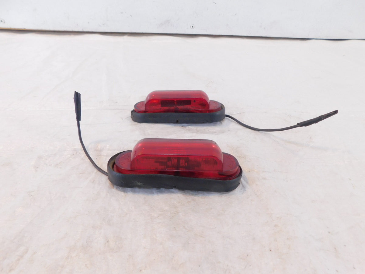 1982-1983 Yamaha XJ750 Maxim 750 Rear Number License Plate Tail Marker Lights - C3 Cycle