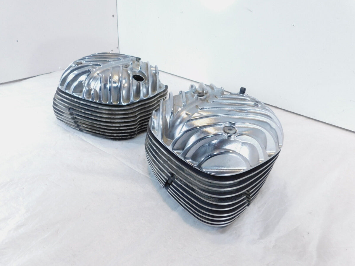 Indian Chief Chieftain Roadmaster Front & Rear Cylinder Heads w/ Valves & Covers - C3 Cycle