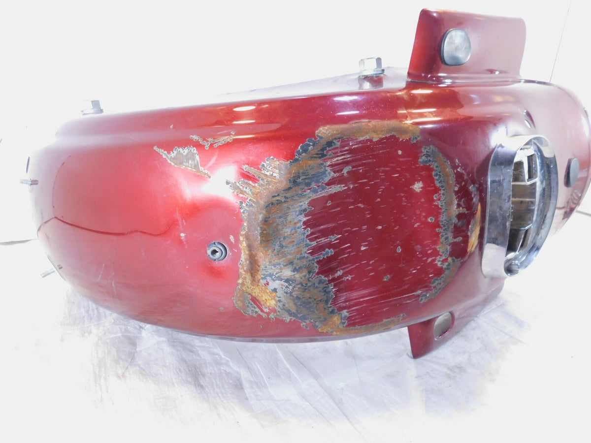 2009-2013 Harley Davidson Touring Street Glide Red Rear Wheel Cover Fender - C3 Cycle
