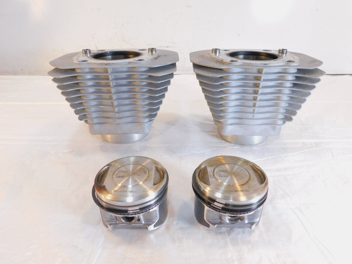 Harley Davidson Sportster 883 Custom & Low Silver Cylinders Barrels w/ Pistons - C3 Cycle