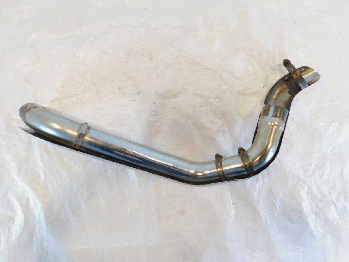 Harley Davidson Road King Electra Glide Left Rear Exhaust Header Pipe & Shields - C3 Cycle