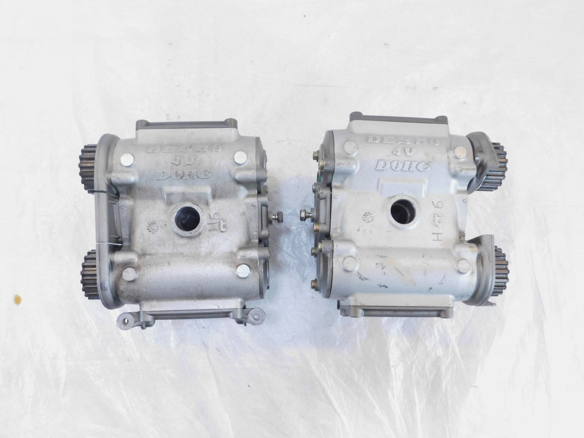 1999-2001 Ducati Sport Touring ST4 Engine Motor Cylinder Heads w/ Valve Cover - C3 Cycle