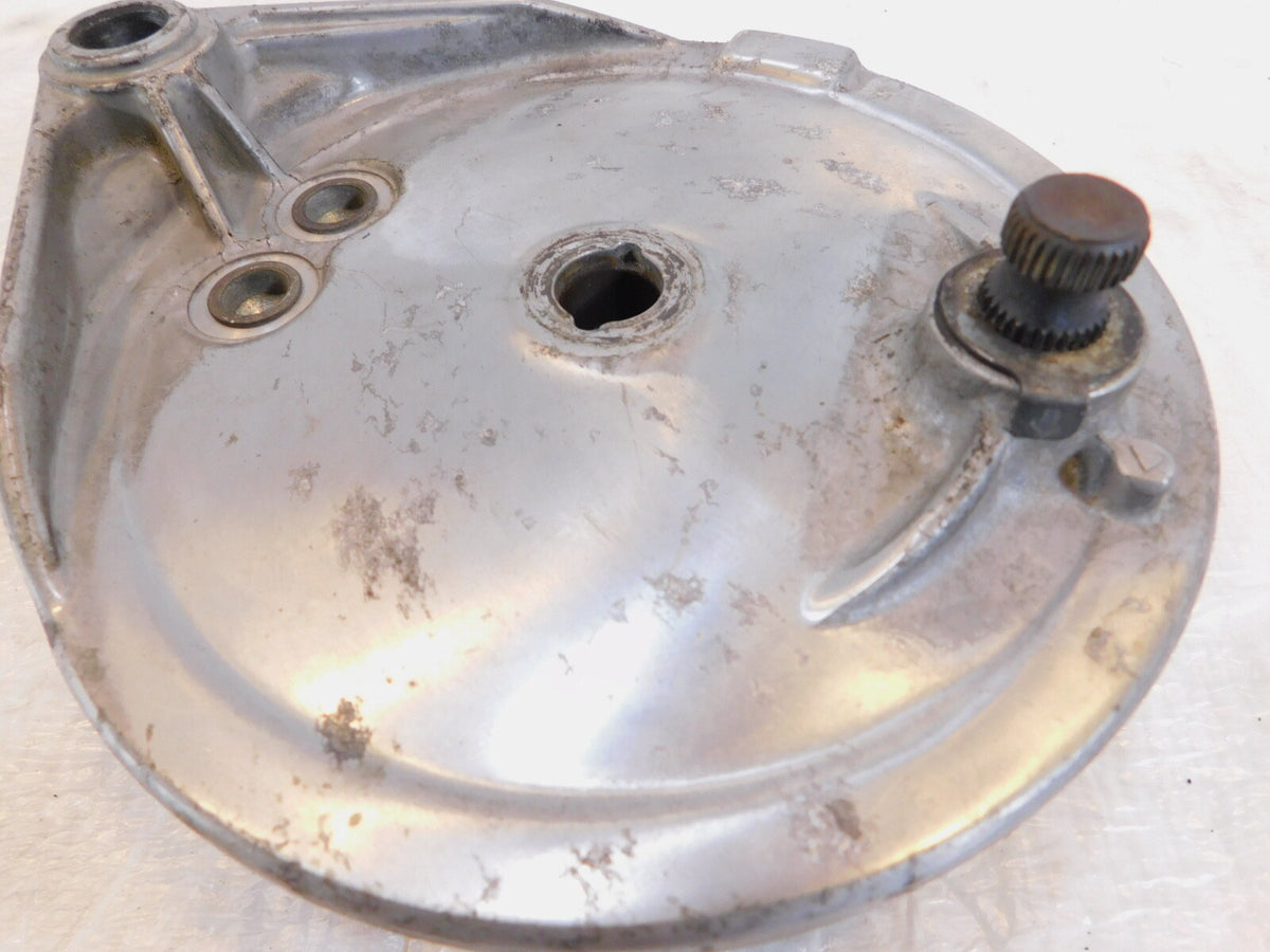 Honda Magna & Sabre 700 750 VF750 Rear Wheel Brake Shoe Drum Backing Plate Panel - C3 Cycle