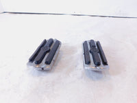 Harley Touring FXR Dyna Sportster & Softail Chrome & Rubber Footpegs Footrests