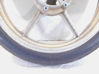 1990-1997 90-97 Yamaha Virago 750 XV750 Silver Cast Front Wheel Rim & Tire - C3 Cycle