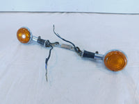 Yamaha Virago 700 750 1100 XV750 Front Turn Signal Indicators w/ Mount Bracket - C3 Cycle