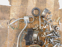 1972 72 Honda CB350K4 CB350 350 Miscellaneous Nut Bolts & Brackets Parts Box Lot - C3 Cycle