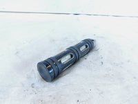 Harley Davidson FXR Dyna Sportster & Softail Black "Edge Cut" Footpeg Footrest - C3 Cycle