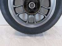 1983-1986 Honda VT500 VT500C Shadow 500 Silver Rear Wheel Rim & Tire 16" x 3" - C3 Cycle