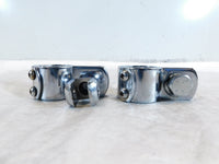 Harley Electra Glide & Road King Highway Footrest Footpeg Mount Clamp Brackets