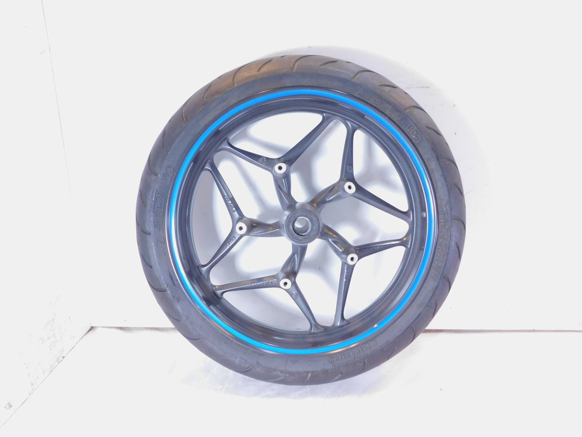 BMW K1200R K1200S & K1300GT K1300R K1300S Dark Slate Front Wheel Rim & Tire - C3 Cycle