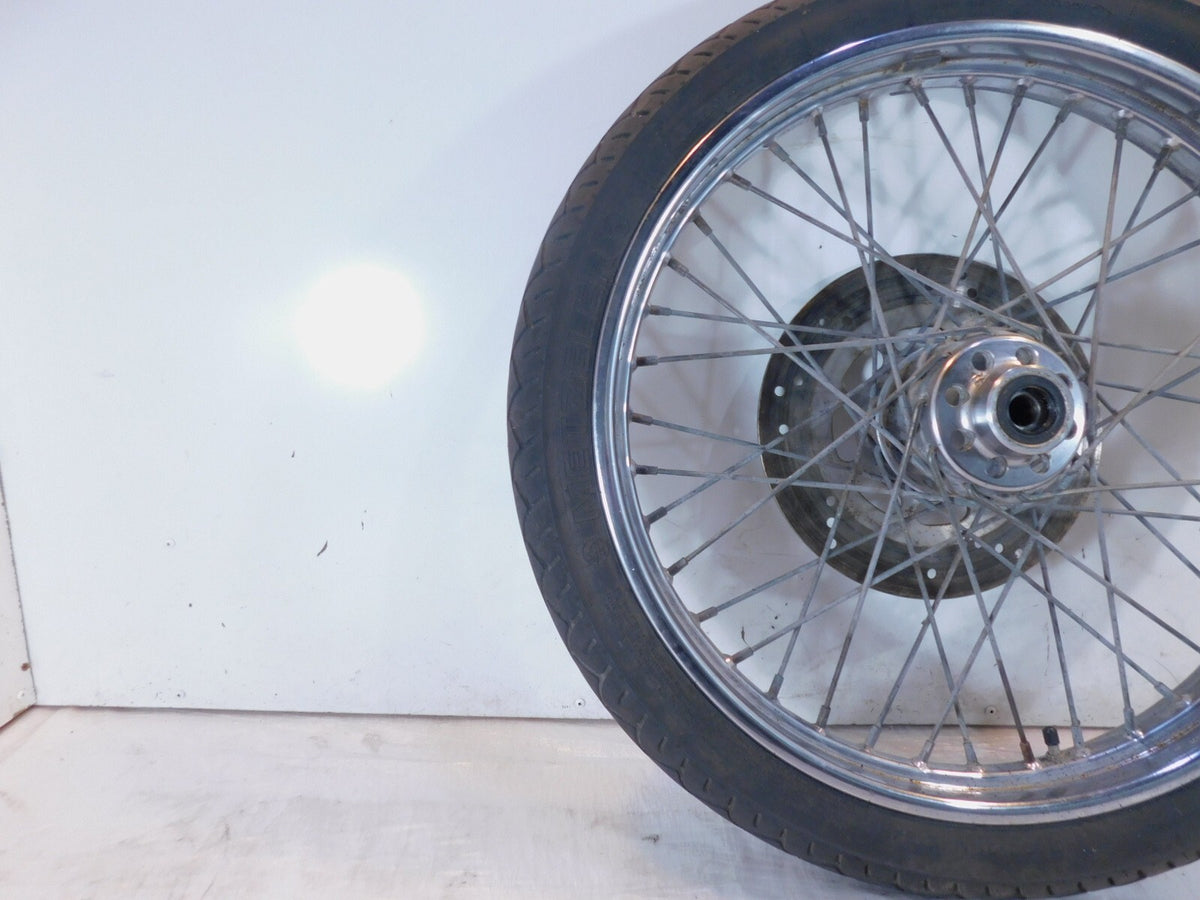Harley Davidson Softail & Dyna Wide Glide Chrome 21" Front Wheel Rim & Tire