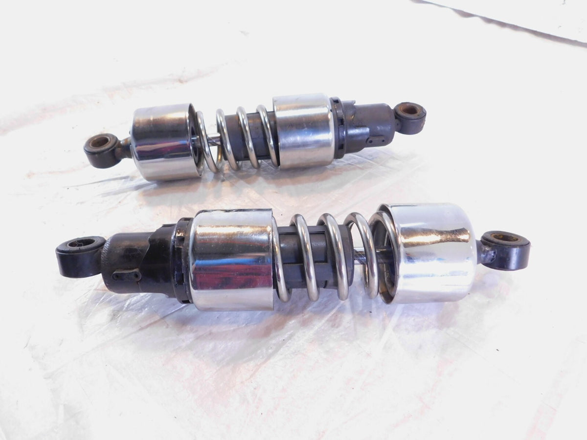 Harley Sportster 883 & Ironhead 1000 & 1100 Chrome Rear Shock Absorbers - C3 Cycle