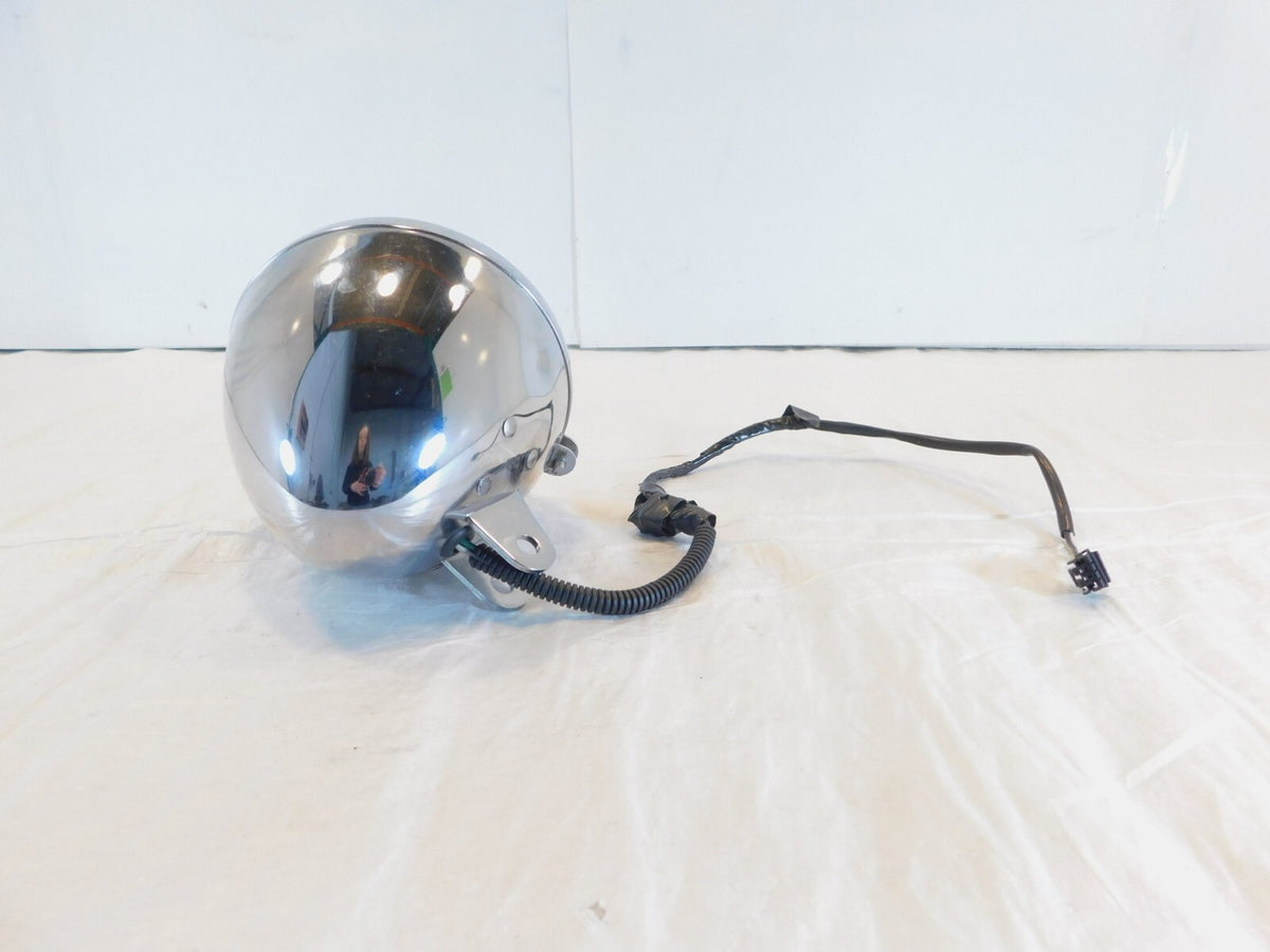 Harley Davidson Sportster 1200 Custom Chrome Bucket Shell w/ Headlight Headlamp - C3 Cycle