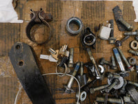 2009 Harley Davidson Dyna FXDB Street Bob Engine Nut Bolt Brackets Parts Box Lot - C3 Cycle
