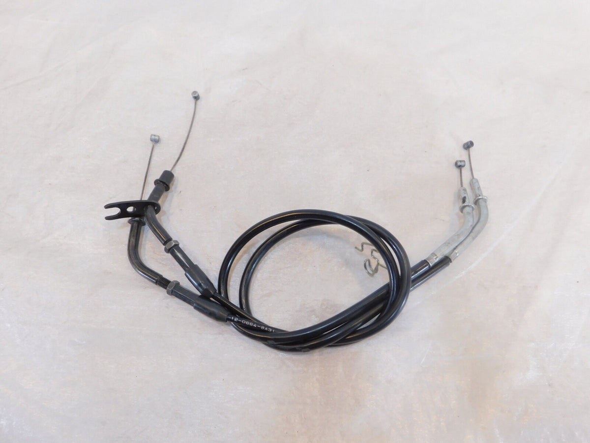 2018-2021 Kawasaki Ninja H2 SX SE ZX1002 Throttle Grip Push/Pull Cable Lines - C3 Cycle