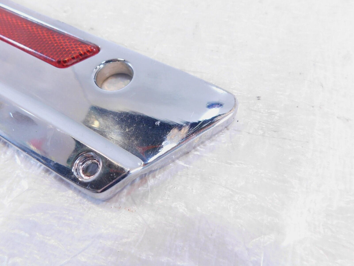 Harley Touring Electra Street Glide Road King Red Right Saddlebag Latch Cover - C3 Cycle
