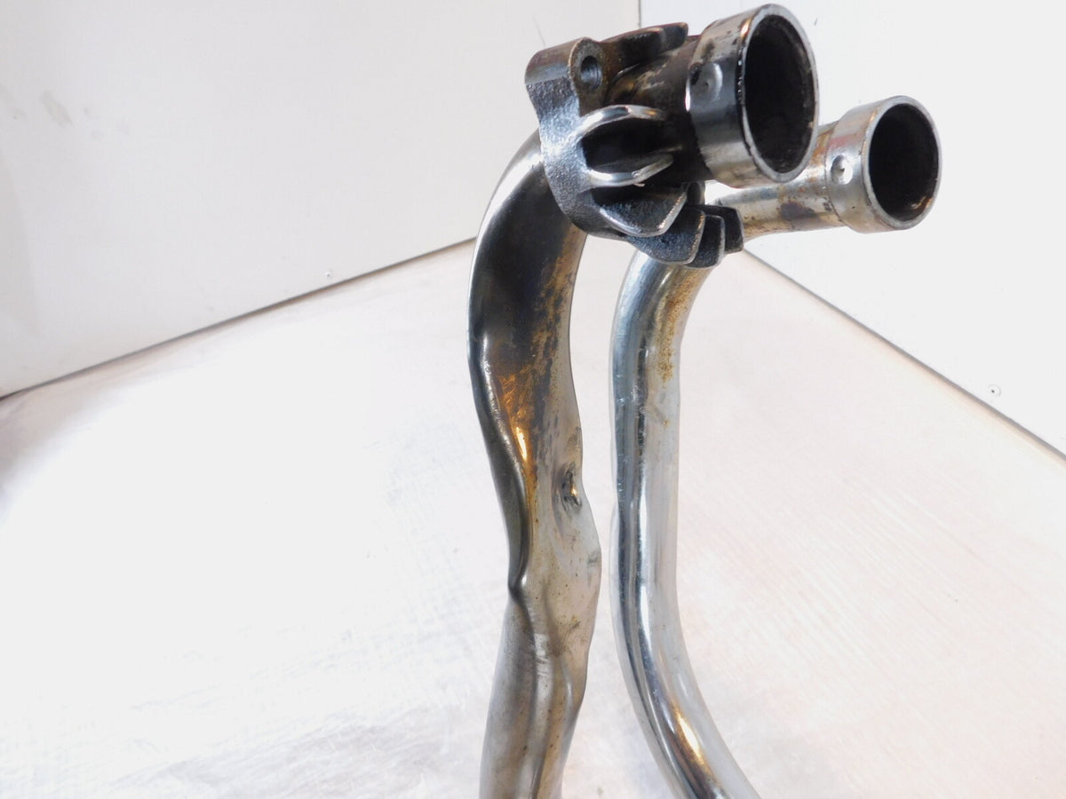 Honda CB1000 Chrome Rear Engine Right Exhaust Header Pipes & Mufflers -Damaged - C3 Cycle
