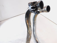 Honda CB1000 Chrome Rear Engine Right Exhaust Header Pipes & Mufflers -Damaged - C3 Cycle
