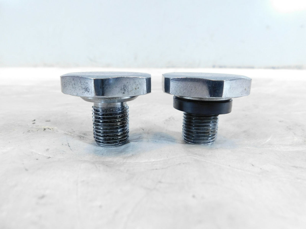 01 2001 02 2002 & 03 2003 Indian Gilroy Spirit Front Fork Tube End Plug Caps - C3 Cycle