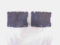 Harley Davidson Touring Dyna & Softail Black Wrinkle Cylinder Head Rocker Boxes - C3 Cycle