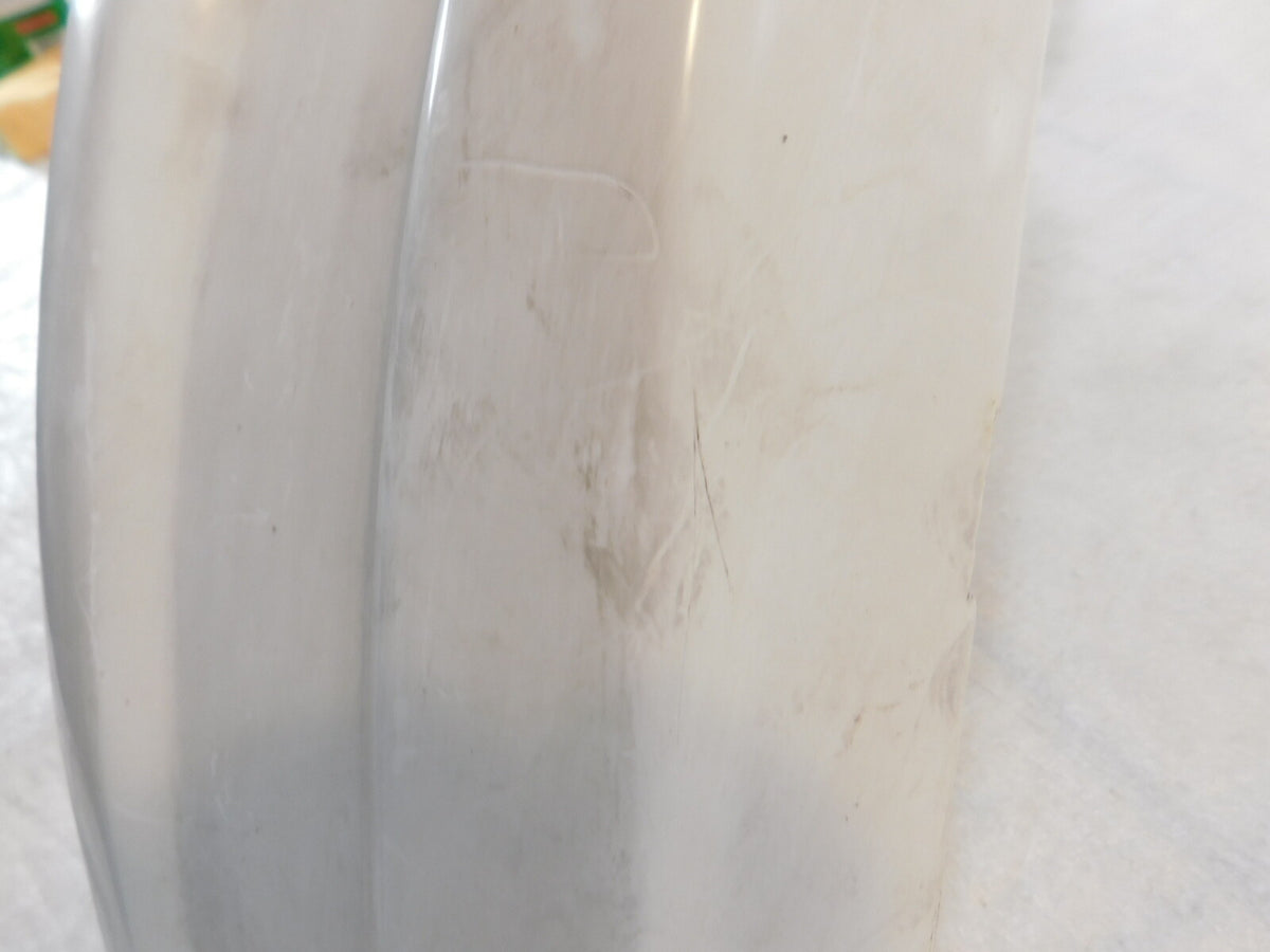 1989-1993 Kawasaki KL650 KLR650 KL KLR 650 White Front Wheel Guard Cover Fender - C3 Cycle