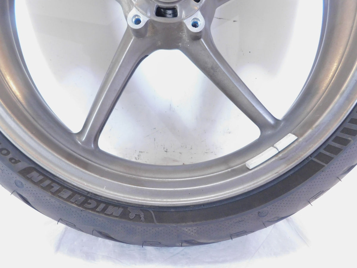 Triumph Street Triple 675 Daytona 675R SE Gray Graphite Cast Front Wheel Rim - C3 Cycle