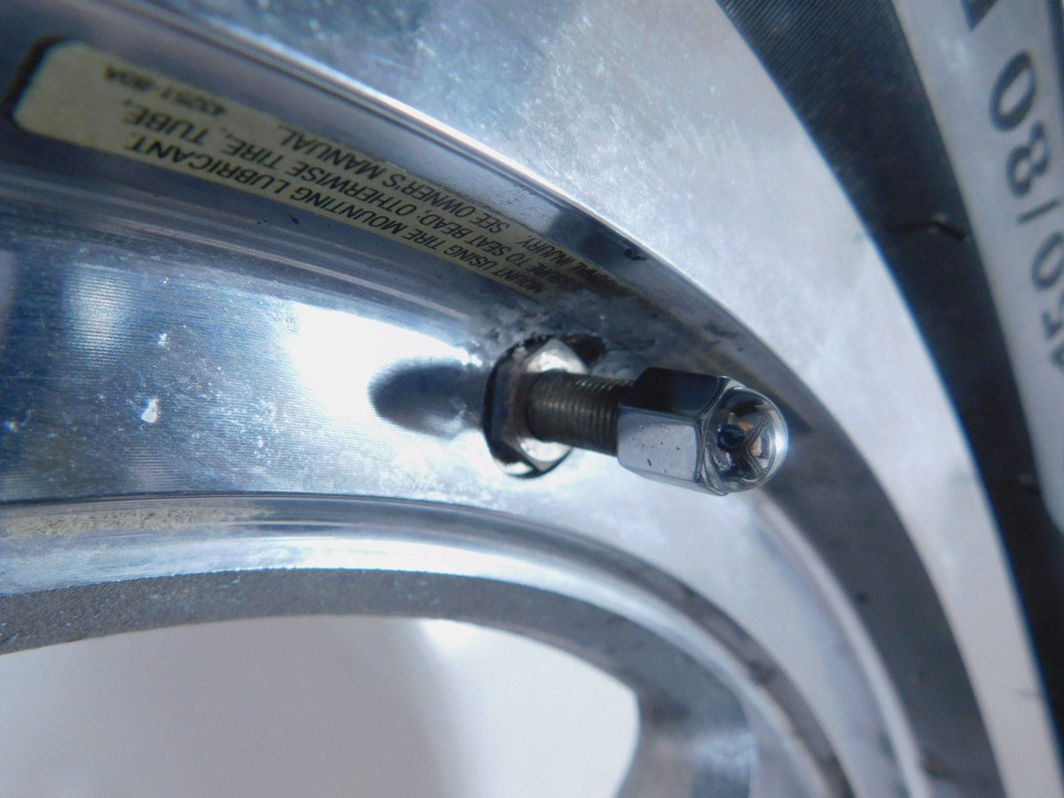 Harley Davidson Touring Road Street & Electra Glide Chrome Rear Wheel Rim & Tire - C3 Cycle