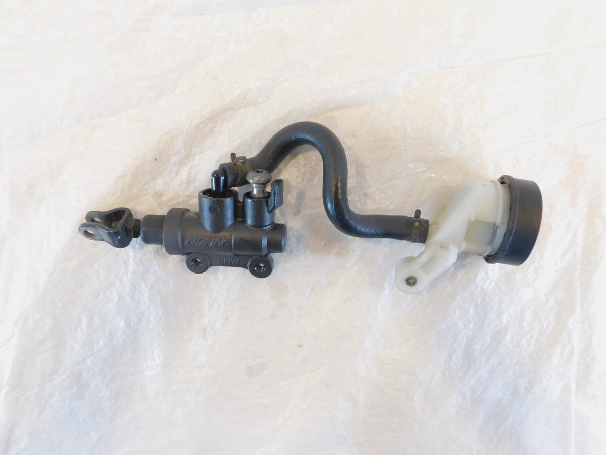 BMW R1200RT R1250RT Black Rear Brake Master Cylinder w/ Reservoir Expansion Tank - C3 Cycle