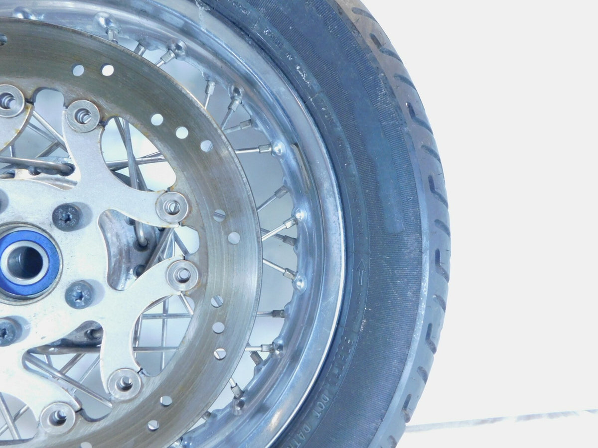Victory V92 Deluxe & Touring Cruiser Laced Front Wheel Rim Rotor & Tire 16" x 3" - C3 Cycle