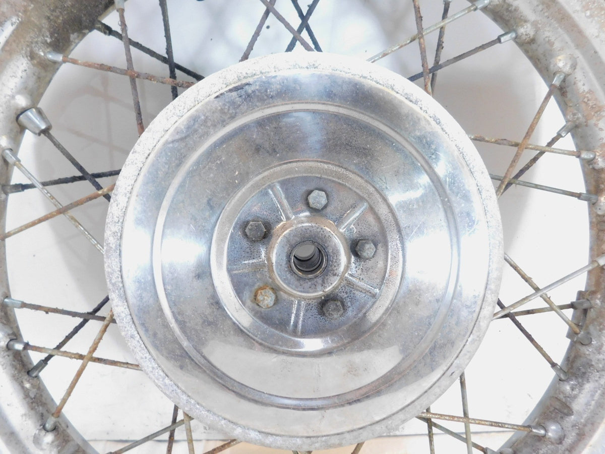 BMW Airhead R50/5 R60/5 R75/5 Spoked Laced Rear Wheel Rim 2.15"x18" - For Repair - C3 Cycle
