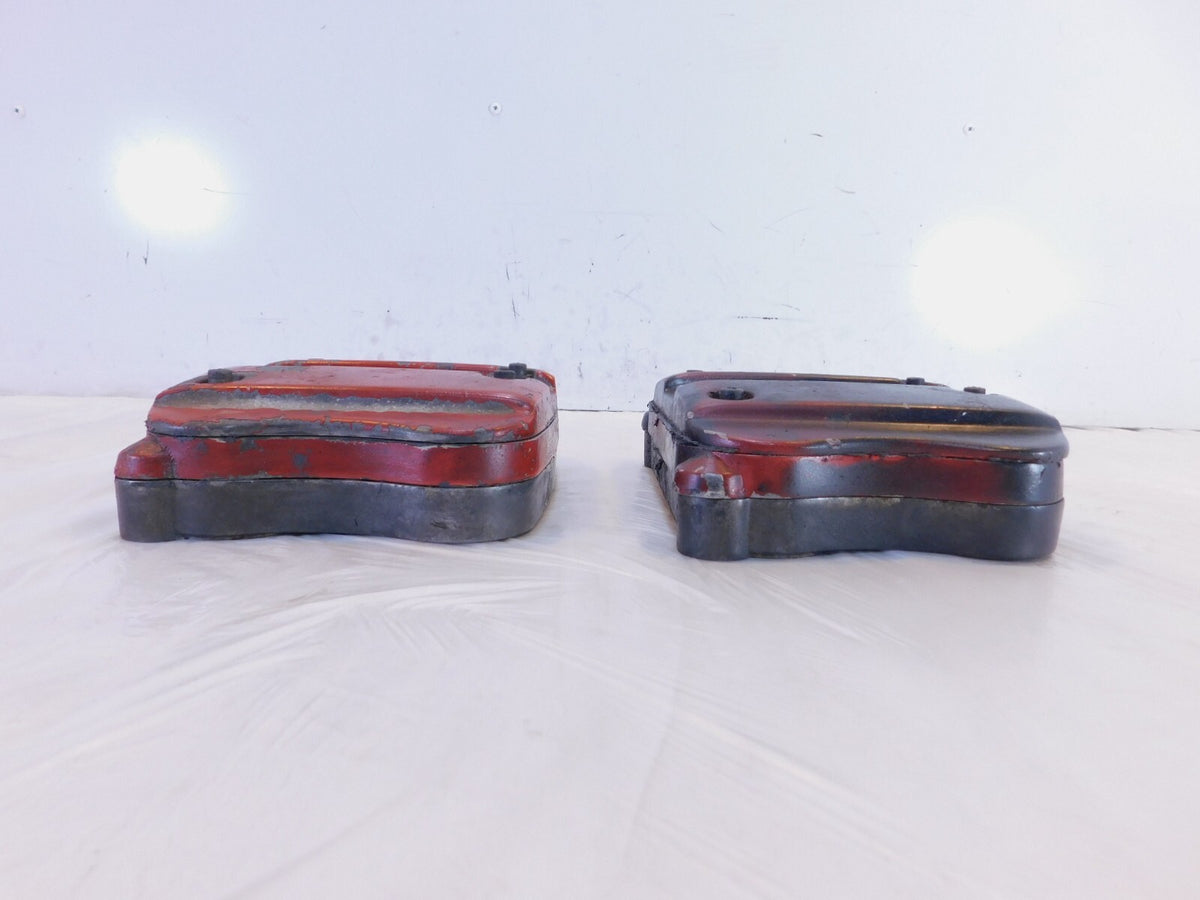 Harley Davidson Sportster 883 1100 1200 Black Cylinder Head Cover Rocker Boxes - C3 Cycle