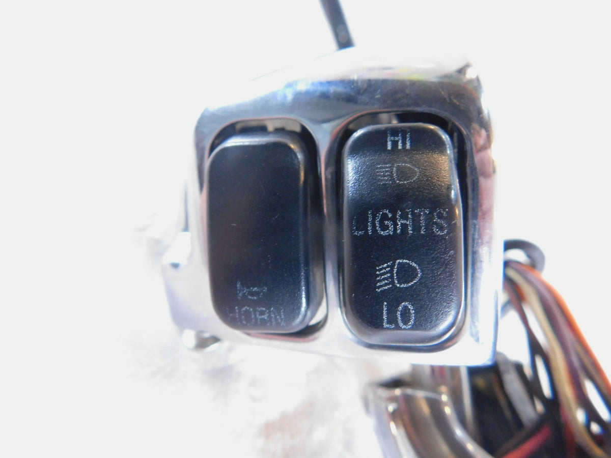 Harley Electra Glide Ultra Classic Chrome Left Handlebar Speaker Volume Switch - C3 Cycle