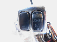 Harley Electra Glide Ultra Classic Chrome Left Handlebar Speaker Volume Switch - C3 Cycle