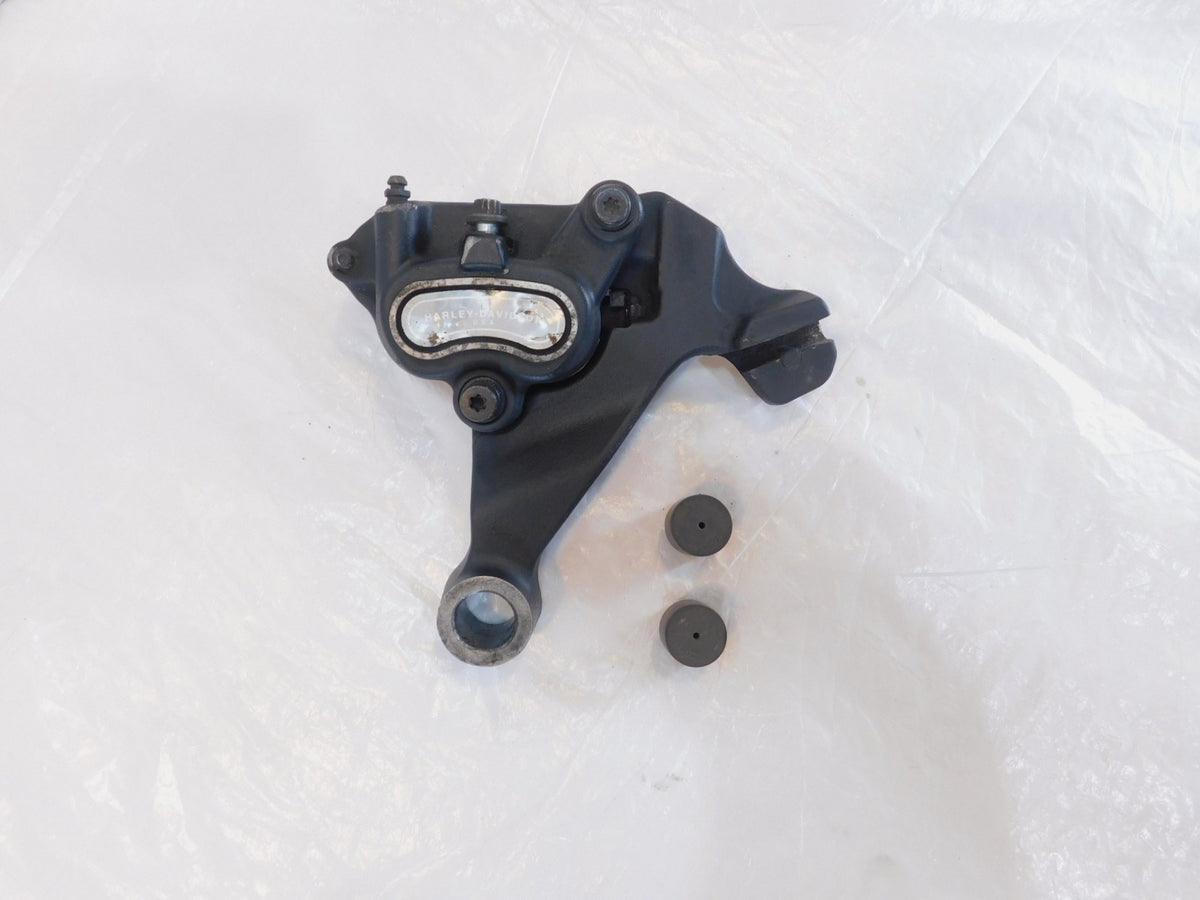 Harley Davidson Dyna Fat & Street Bob & Wide Glide Black Rear Foot Brake Caliper - C3 Cycle