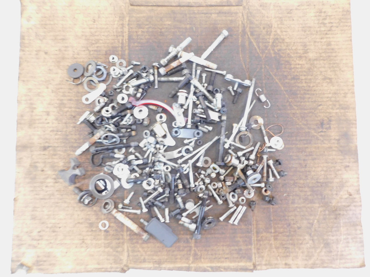 2006 06 Victory Kingpin Engine & Motor Nuts Bolts & Brackets Parts Box Lot - C3 Cycle